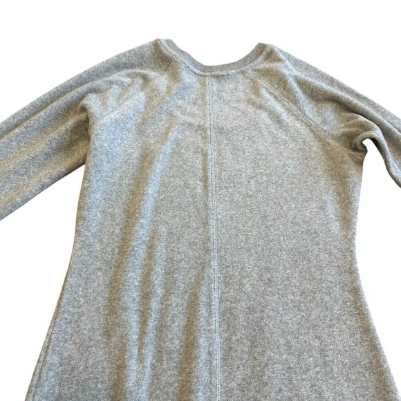Equil x Lane Crawford Grey Terry Midi Dress Comfy Stretch Size Medium Women's - Picture 8 of 12